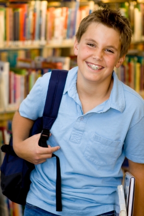 Boy with Braces - Orthodontics in South Plainfield, NJ